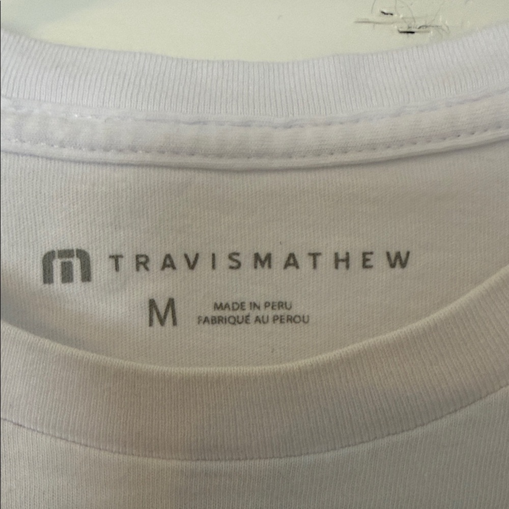 Travis Mathew Classic White Tee - Picture 5 of 9